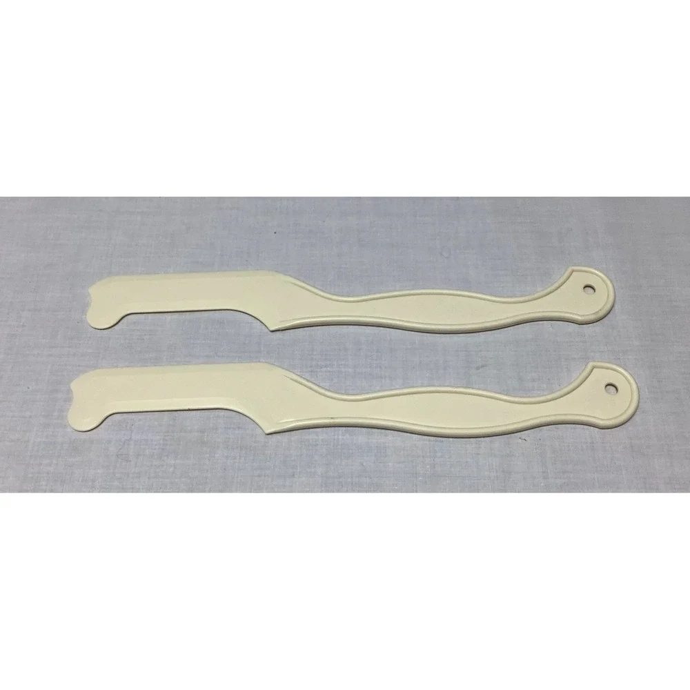 Mayoknife Jar Scraper Spatula Plastic Spreader Jelly Mayo Knife VTG Set Of 2